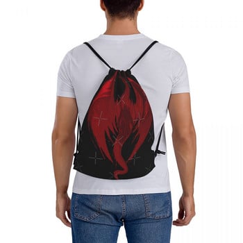 Dragons Bane Drawstring τσάντες Τσάντες πλάτης Τσάντες ταξιδιού Υφασμάτινο σακίδιο πλάτης για παιδιά