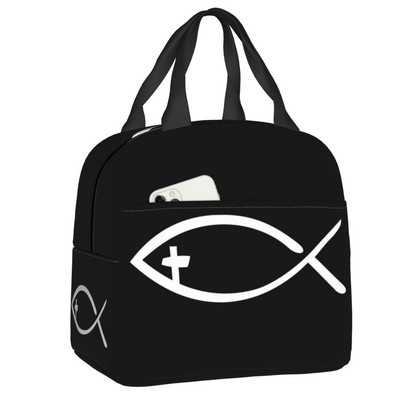 Torba za ručak Presvetog Srca Isusovog Ženske katoličke kršćanske toplinski izolirane kutije za ručak za djecu Torbe za hranu za školsku djecu