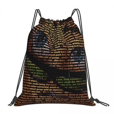 Bee Movie Script You Can Read It Visoke torbe s uzicom Ruksaci Torba za djevojčice Školska torba Dječja torba Ruksak s uzicom