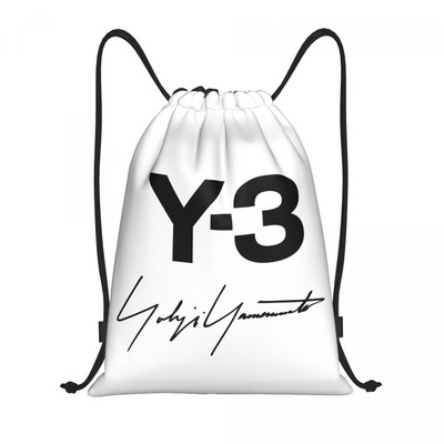 Egyedi Yohji Yamamoto húzózsinóros táska oktató jóga hátizsákokhoz férfi női sport tornazsákhoz