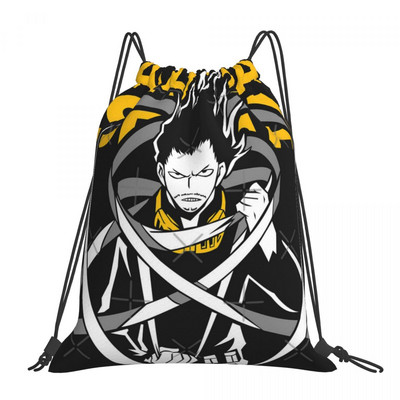 Boku No Hero Academia Aizawa Shota Saját húzózsinóros táskák Hátizsákok Tasakok Egyedi táskák Női táskák Kis szövettáska