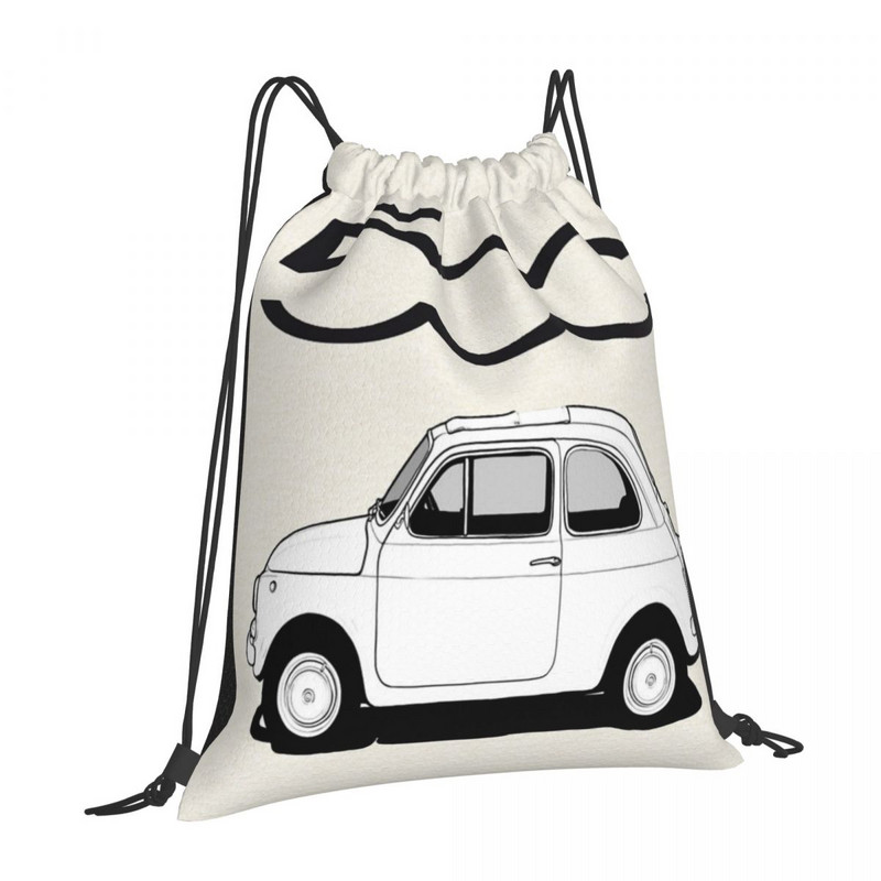Fiat 500 húzózsinóros táskák hátizsákok utazási zsinóros táskák gyerekeknek hátizsákok zsinóros táskák gyerekeknek