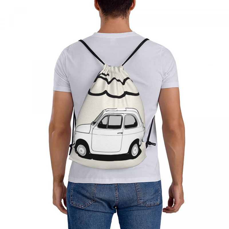 Fiat 500 húzózsinóros táskák hátizsákok utazási zsinóros táskák gyerekeknek hátizsákok zsinóros táskák gyerekeknek