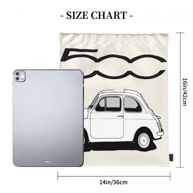 Fiat 500 húzózsinóros táskák hátizsákok utazási zsinóros táskák gyerekeknek hátizsákok zsinóros táskák gyerekeknek