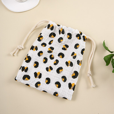 Slatki medo Torbica s uzicom Pamuk Potrepštine za bebe Torba za pelene Kozmetika Uredski materijal Ručne torbice Djevojka Torbica s uzicom Organizator nakita