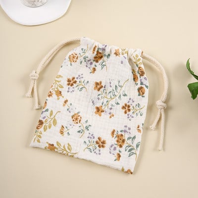 Slatki medo Torbica s uzicom Pamuk Potrepštine za bebe Torba za pelene Kozmetika Uredski materijal Ručne torbice Djevojka Torbica s uzicom Organizator nakita