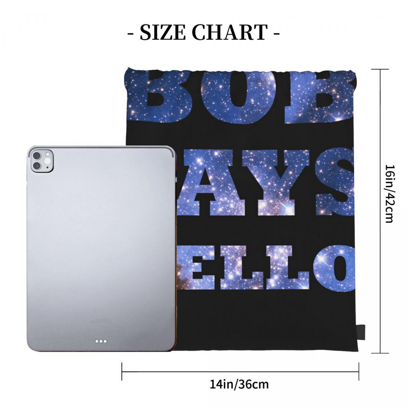 Bobas sveikinasi su raišteliu Krepšiai Kuprinės Mokyklinės virvelės Krepšys Audiniai Kuprinės Rankinės Moterims