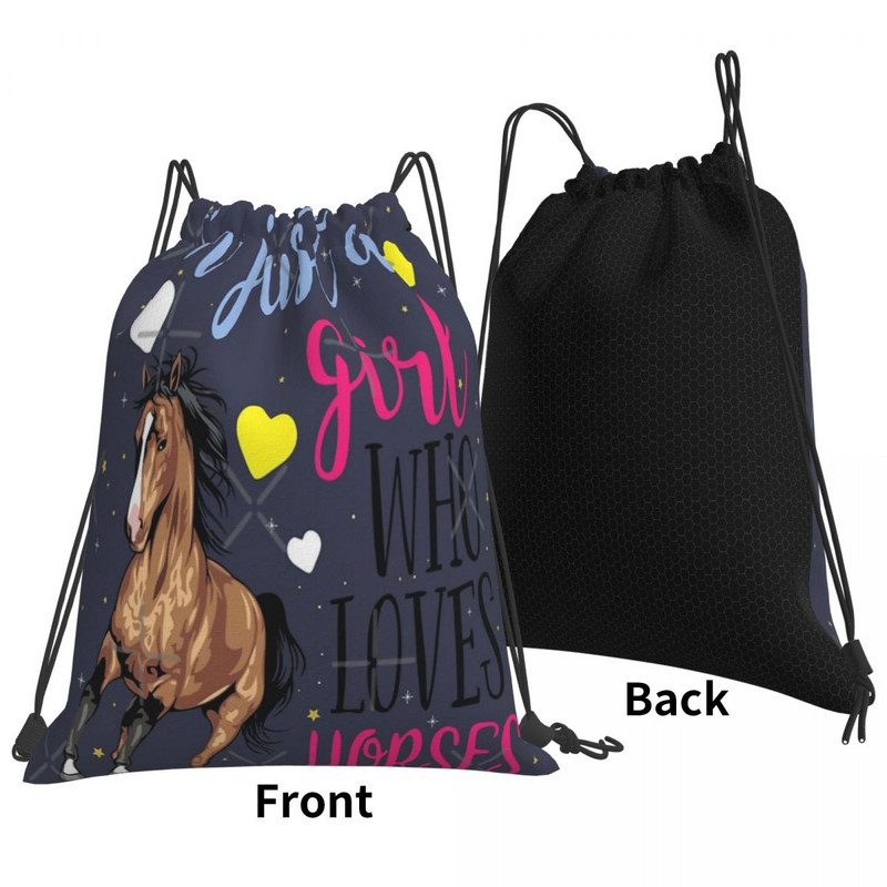 Tikai meitene, kurai patīk 2 aukliņas somas Mugursomas Somas Ceļojumu somas Jauka mugursoma Mugursomas uzglabāšanas soma