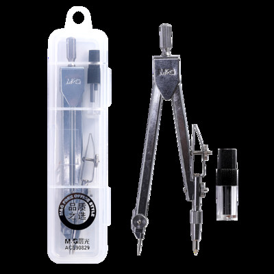 M&G 1 set metalnih šestara Dizajn alat za crtanje Inženjerski instrumenti Uredski pribor za učenike s kutijom i olovkom za olovku