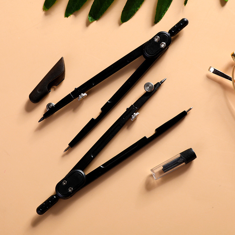 M&G 1 set metalnih šestara Dizajn alat za crtanje Inženjerski instrumenti Uredski pribor za učenike s kutijom i olovkom za olovku