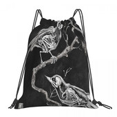 Olvidos τσάντες με κορδόνια σακίδια πουγκί Γυναικεία τσάντα υφασμάτινο σακίδιο πλάτης Σχέδιο τσάντες με κορδόνια