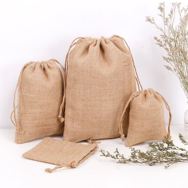 Cutie de iuta pentru toaj Geanta pentru sapa de jucărie