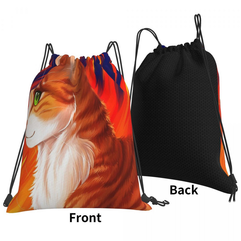 Tašky so sťahovacou šnúrkou Firestar, batohy, cestovná taška Kawaii, puzdro na mieru so sťahovacou šnúrkou