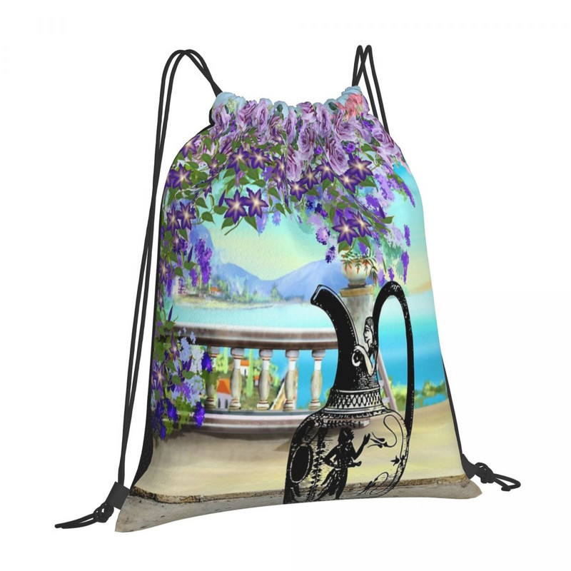 Odisėjos sodo raišteliai Krepšiai Kuprinės Kelioniniai Audiniai Krepšiai Vyriškos Kuprinės Individualizuotos Maišelio pavadinimas