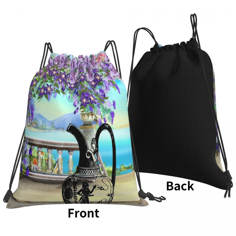 Odisėjos sodo raišteliai Krepšiai Kuprinės Kelioniniai Audiniai Krepšiai Vyriškos Kuprinės Individualizuotos Maišelio pavadinimas