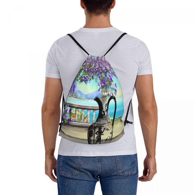 Odisėjos sodo raišteliai Krepšiai Kuprinės Kelioniniai Audiniai Krepšiai Vyriškos Kuprinės Individualizuotos Maišelio pavadinimas