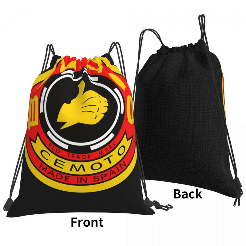 Bultaco Motociklo Logo Virvelė Krepšiai Kuprinės Krepšys Moteriška Krepšys Kuprinė Anime Virvelė Vyriška