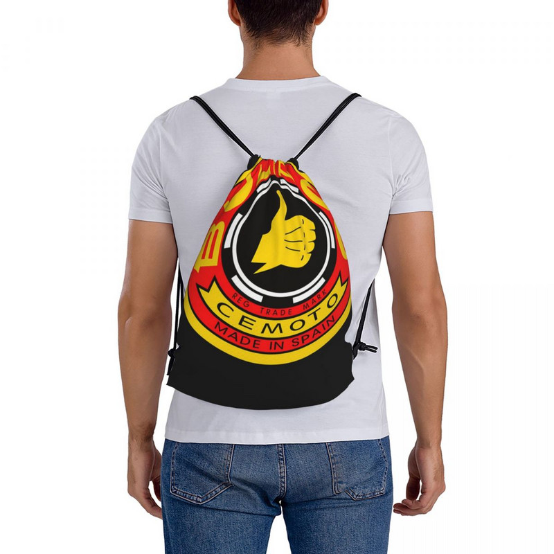 Bultaco Motociklo Logo Virvelė Krepšiai Kuprinės Krepšys Moteriška Krepšys Kuprinė Anime Virvelė Vyriška