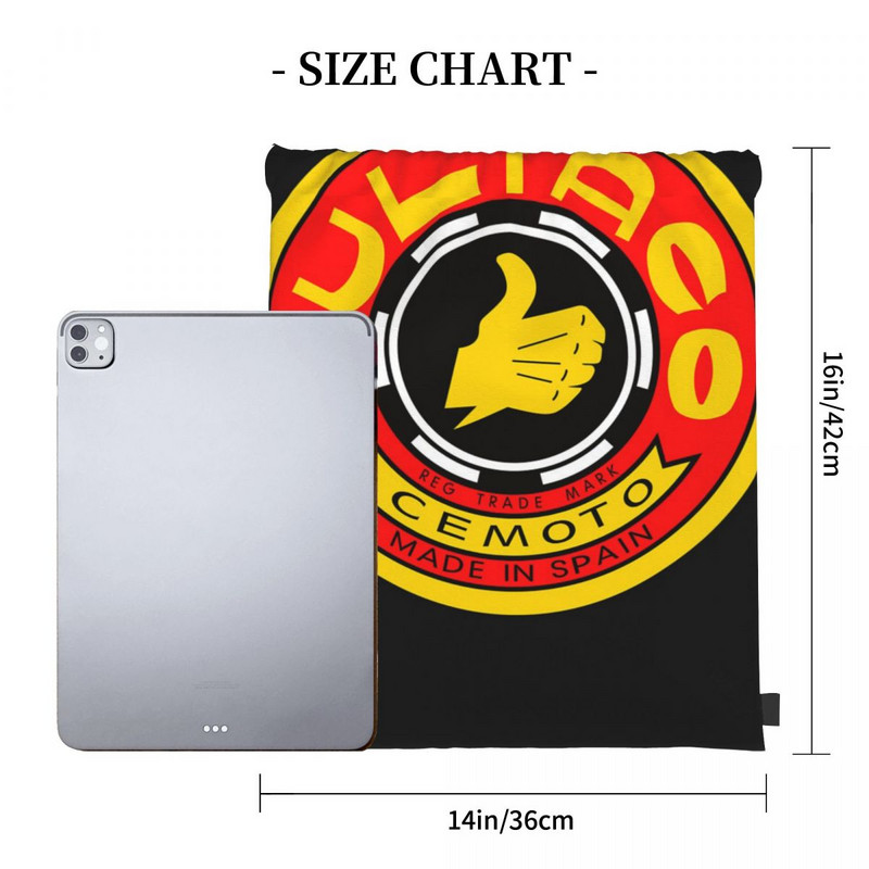 Bultaco Motociklo Logo Virvelė Krepšiai Kuprinės Krepšys Moteriška Krepšys Kuprinė Anime Virvelė Vyriška