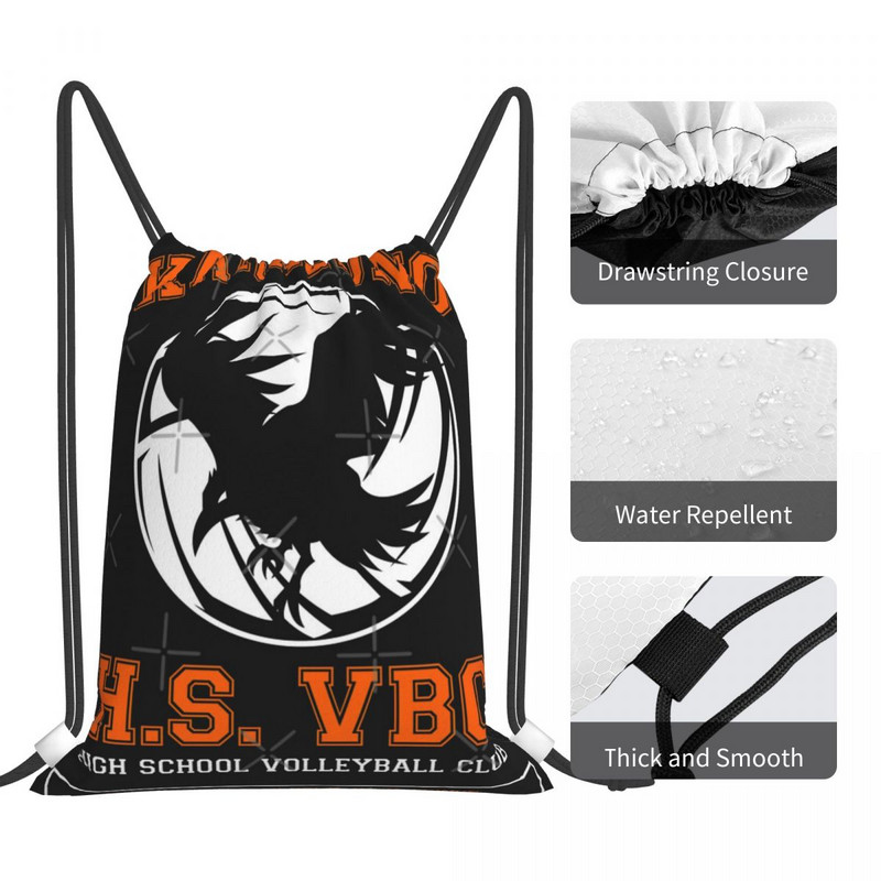 Karasuno Torbe s uzicom Ruksaci Torba za cipele Torbe po narudžbi Ženske torbe Školski ruksak