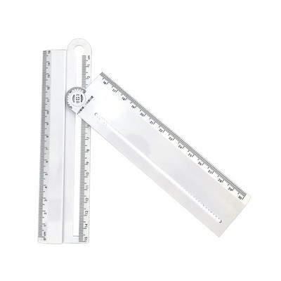 30 cm-es átlátszó téglalap vonalzó Mérnöki Iroda építész és rajz kelléke
