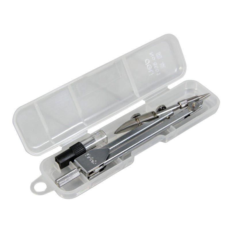 Deli Student μεταλλικές πυξίδες σχεδίασης τέχνη μολύβι Πυξίδες