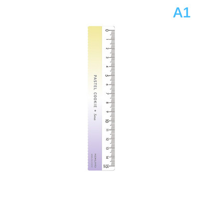 Lihtne läbipaistev akrüüljoonlaud Sirge joonlaud lainejoon Värviline vooder Joonistustööriistad Armsad kirjatarvete joonistamine Kontoritarbed