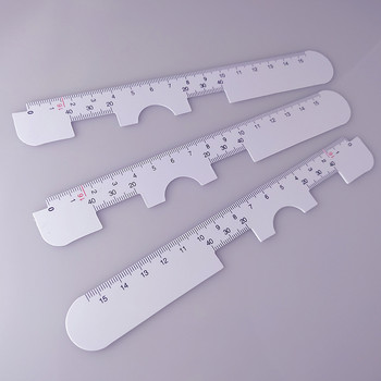 Линийка за зенично разстояние PD Meter Инструмент за измерване на разстоянието до очите Оптична линийка с прав ръб