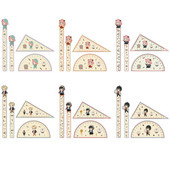 4 τμχ/σετ SPY×FAMILY Rulers Straight Anime Anya Forger Ruler Kawaii Γραφείο Σχολική Παιδική Προμήθειες Σταθερή στολή