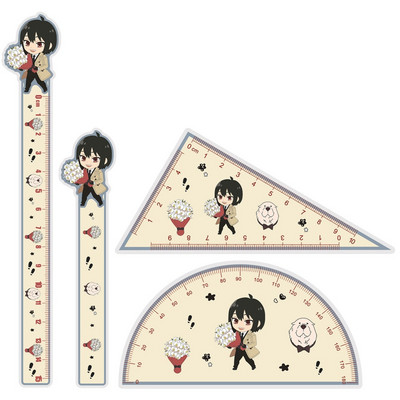 4 τμχ/σετ SPY×FAMILY Rulers Straight Anime Anya Forger Ruler Kawaii Γραφείο Σχολική Παιδική Προμήθειες Σταθερή στολή