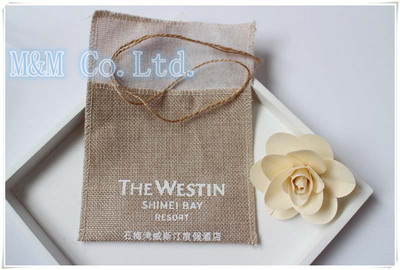 Λογότυπο Προσαρμοσμένη συσκευασία κοσμημάτων Τσάντα καμβά Βαμβακερή θήκη με κορδόνια