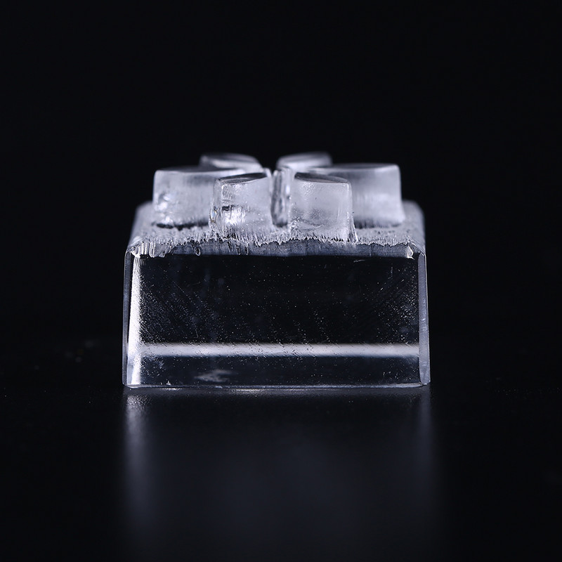 1PC Акрилна естествена дума, ръчно изработен прозрачен сапун, щампован печат, печат, мухъл, занаятчийска форма Направи си сам