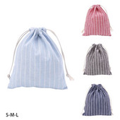 1PC božićna vrećica za pohranu slatkiša od pamučnog lana, čaj s uzicom, prijenosna