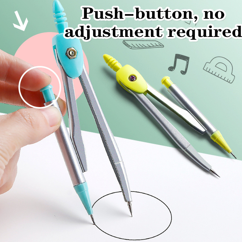 7 τμχ Μαθηματικό σετ Kawaii geometric Ruler Compass Σχολικά προμήθειες 2022 Cute Student Architecture Math Drawing Χαρτικά