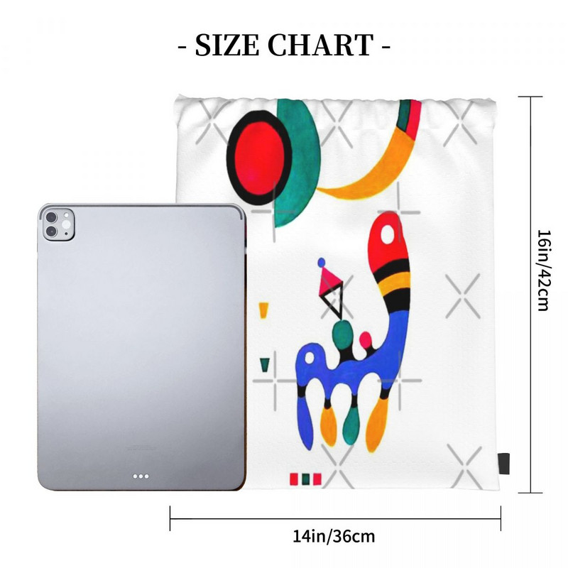 Kandinsky 1944 Kompozicija Kandinsky Torbe s uzicom Ruksaci Muška torba Muška torba Torba za djevojčice Dječja torba Ruksak