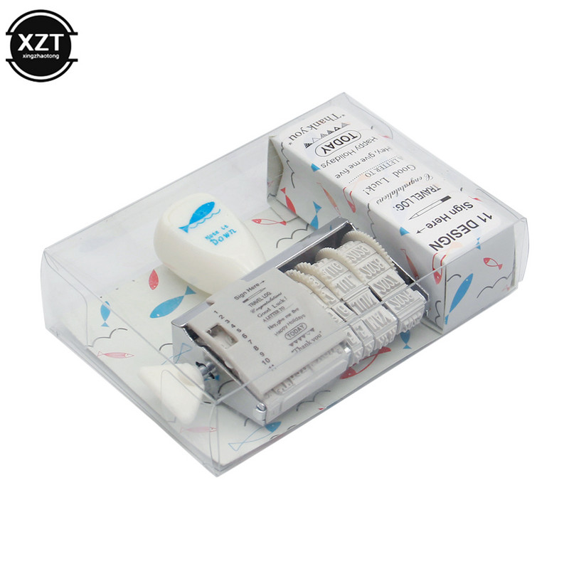 Armas kuupäevatempel Plannerile Läbipaistvad templid Ärikummitempel koos reguleeritava kuupäevapäevikuga Koolitarbed Kirjatarvete tarvik