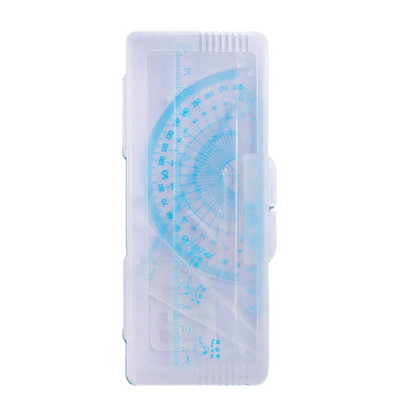 Izdržljivi studentski set alata za crtanje, prozirno ravnalo za crtanje od 4 komada za studenta inženjera