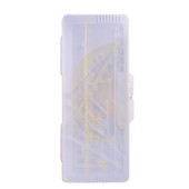 Το σετ σχεδίασης μαθητών 4 τμημάτων περιλαμβάνει ίσιο χάρακα Τριγωνικό μοιρογνωμόνιο χάρακα Γεωμετρία μαθηματικών εργαλείων για σχεδίαση μαθητών