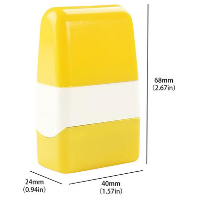 Identiteedivarguse kaitse rulltempel Konfidentsiaalne rulltempel Privaatsuse turvatempel vargusvastane isikutunnistuse pimendamise turvalisus