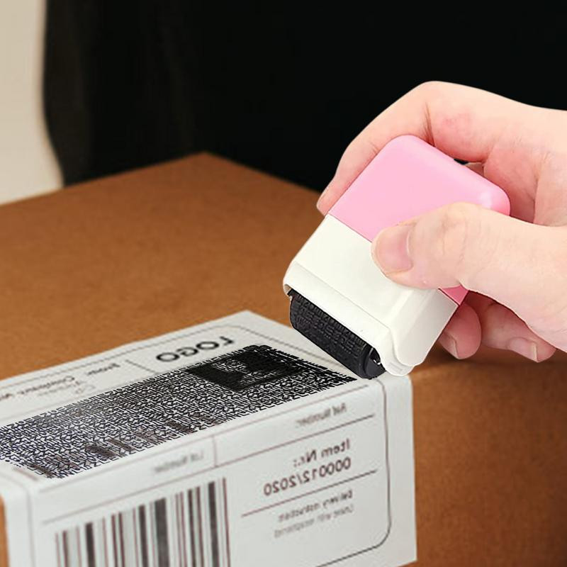 Identiteedivarguse kaitse rulltempel Konfidentsiaalne rulltempel Privaatsuse turvatempel vargusvastane isikutunnistuse pimendamise turvalisus