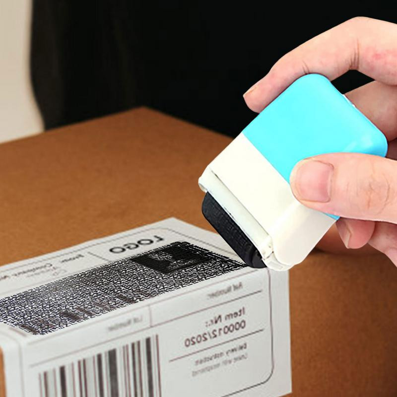 Identiteedivarguse kaitse rulltempel Konfidentsiaalne rulltempel Privaatsuse turvatempel vargusvastane isikutunnistuse pimendamise turvalisus