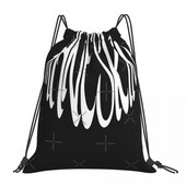 Maneskin 2 τσάντες με κορδόνια Τσάντες πλάτης Τσάντες υφασμάτινη τσάντα Γυναικεία τσάντα πλάτης Τσάντες για γυναίκες