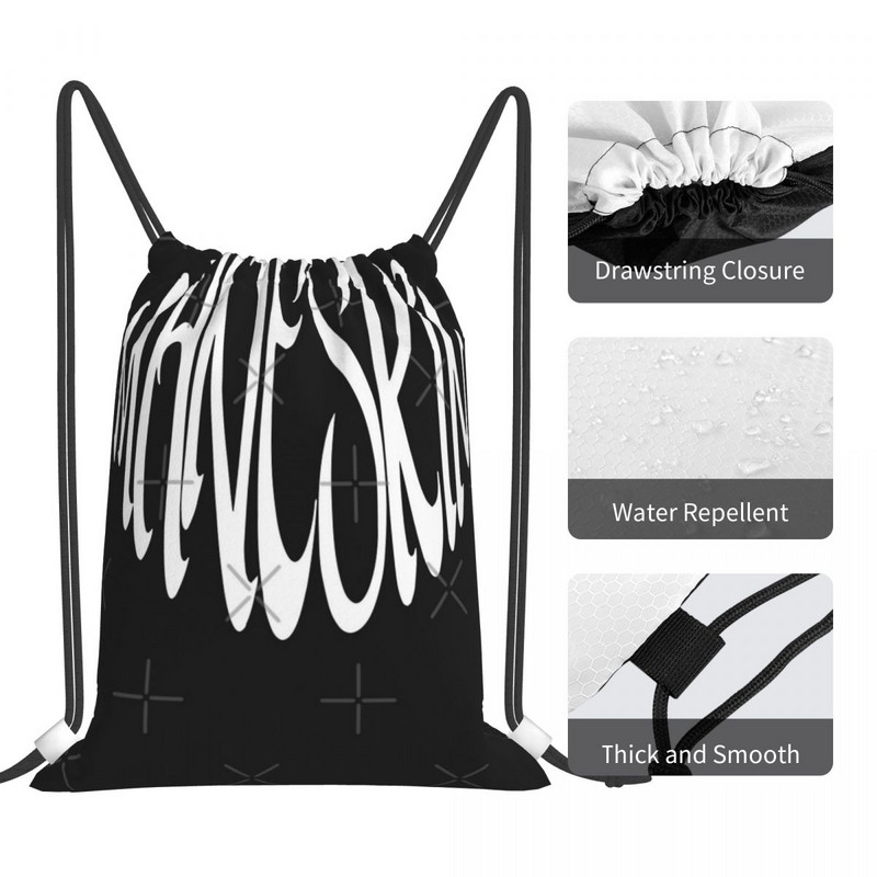 Maneskin 2 τσάντες με κορδόνια Τσάντες πλάτης Τσάντες υφασμάτινη τσάντα Γυναικεία τσάντα πλάτης Τσάντες για γυναίκες