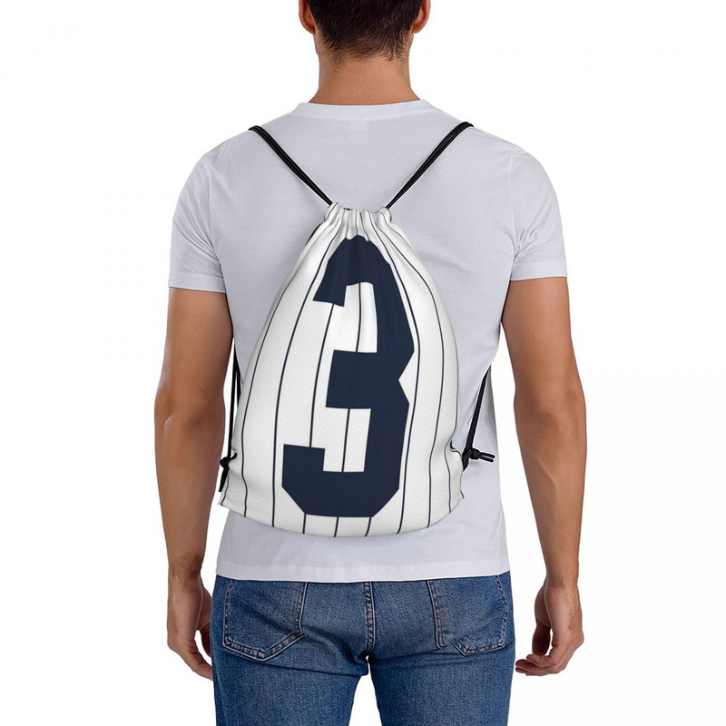 Numeris 3 Pinstripe Design Virvelė Krepšiai Kuprinės Mergaičių Krepšys Individualūs Krepšiai Moteriška kuprinė Individualizuota kuprinė