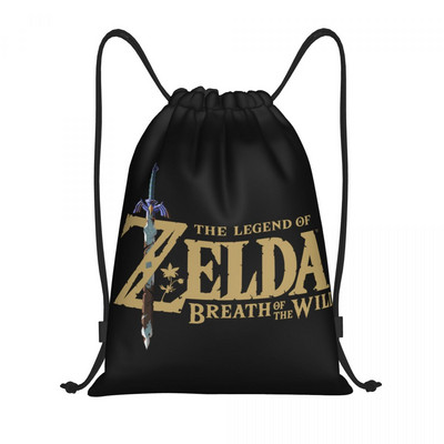 The Legend Of Zeldas Drawstring ruksak muška sportska torba za teretanu torba za prijenosne video igre Sword Skyward Triforce torba za vježbanje