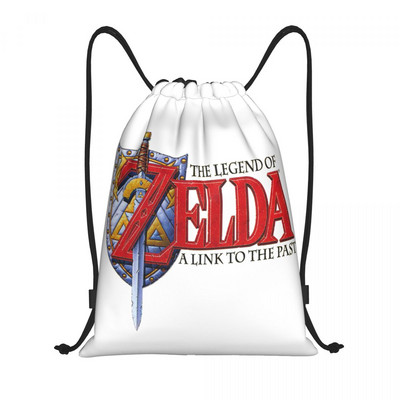 The Legend Of Zeldas Drawstring ruksak muška sportska torba za teretanu torba za prijenosne video igre Sword Skyward Triforce torba za vježbanje