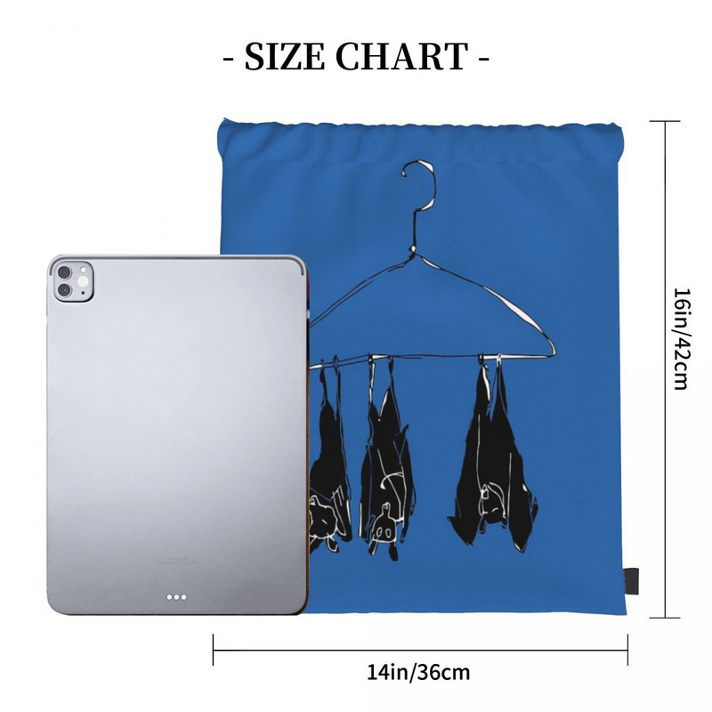 Fruitbats spintoje Sutraukiamas virvelė Krepšiai Kuprinės Kuprinės Kelioniniai Krepšiai Pečių krepšiai Kuprinės laikymo krepšys