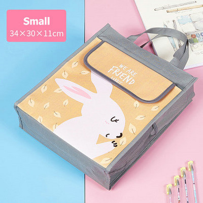 Geantă de școală Kawaii Genți portabile de cărți pentru teme pentru copii de școală Geanta de mână impermeabilă pentru studiu