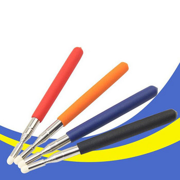 Професионална химикалка за бяла дъска Висококачествена филцова глава 1 метър Телескопична учителска показалка от неръждаема стомана Произволен цвят