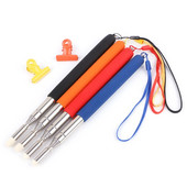 Izvelkams rokas rādītājs, teleskopisks, izvelkams rādītājs 1 M rokas prezentētāja klases tāfeles pildspalva mācību sapulcei